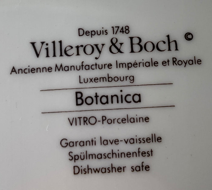 Villery & Boch Botanic Square Handled Cake Plate 9" Lathyrus1