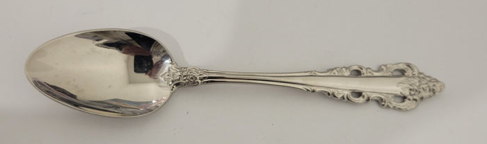 Wallace Antique Baroque Teaspoon 6 1/8"  Stainless 18 8 Flatware0