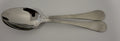 Wallace Hammered 2-Soup Spoons 8 1/4" Stainless 18/10 Flatware Silverware0