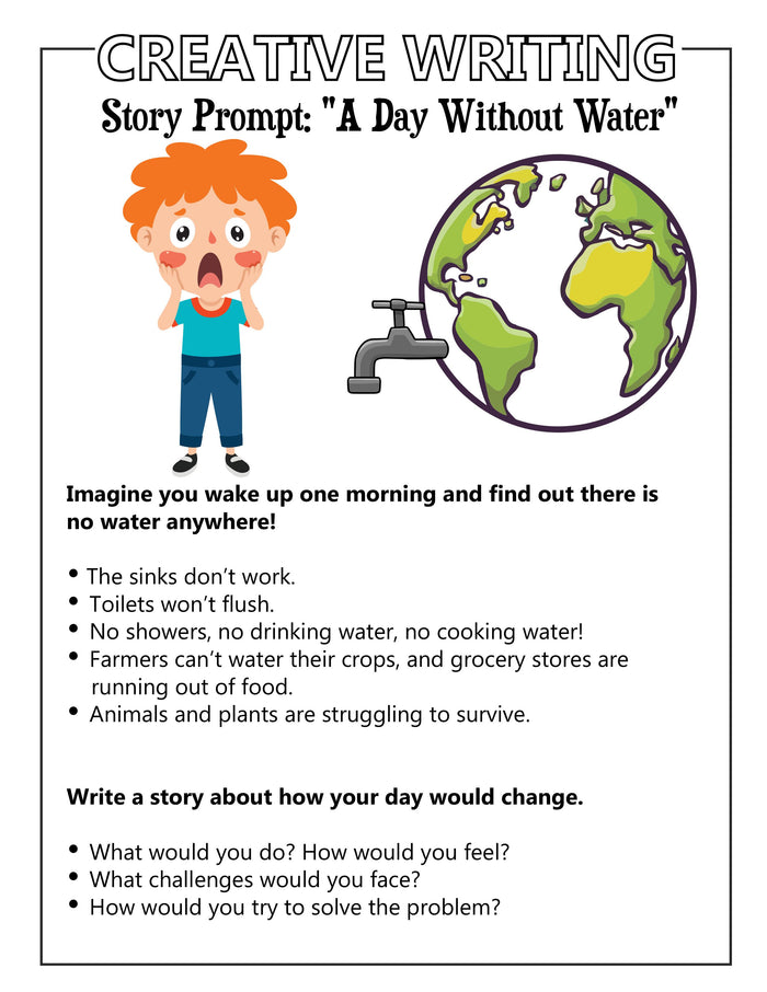 Water Conservation Activity Pack + Water Study Unit | STEM & Science Printable