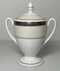 Waterford Araglin Platinum Sugar Bowl and Lid0