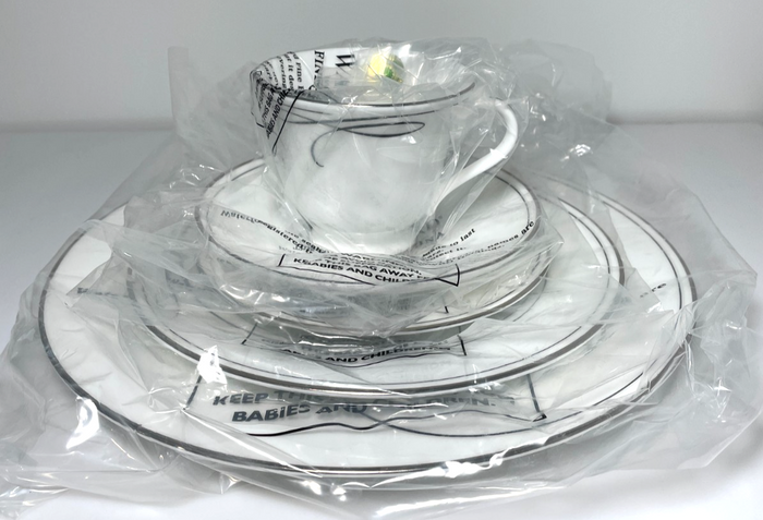 Waterford Ballet Ribbon 5 Piece Place Setting New In Box0