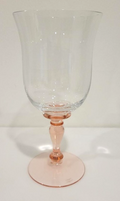 Waterford Bermuda Pink Water Goblet 7 7/8"0