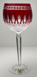 Waterford Clarendon Ruby Red Wine Hock 8"0