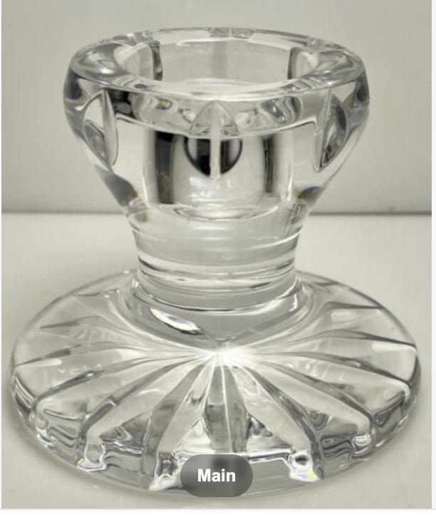 Waterford Giftware Single Light Candlestick 3"1