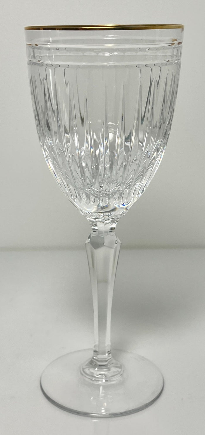 Waterford Hanover Gold Wine Glass 7 5/8"0
