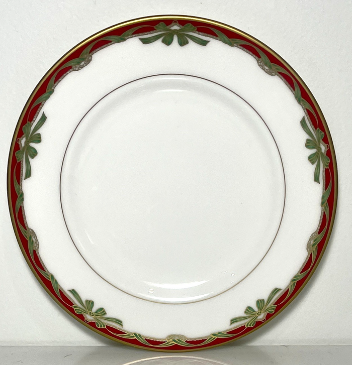 Waterford Holiday Ribbons Bread and Butter Plate 6"0