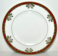 Waterford Holiday Ribbons Salad Dessert Plate 8 1/8"0