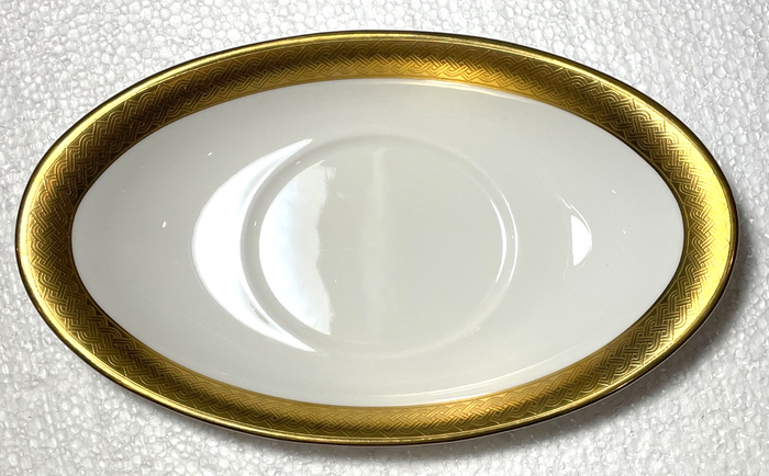 Waterford Kells Gold Gravy Under plate 8 1/2"0
