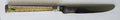 Waterford Kells Gold Knife Stainless Flatware New0