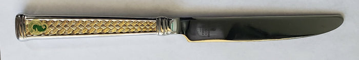Waterford Kells Gold Knife Stainless Flatware New0