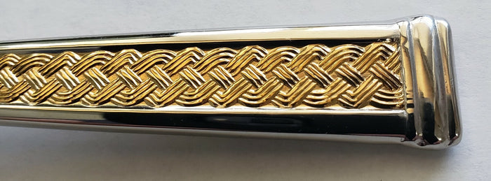 Waterford Kells Gold Knife Stainless Flatware New1