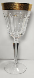 Waterford Kells Gold Water Goblet 8 1/4"0