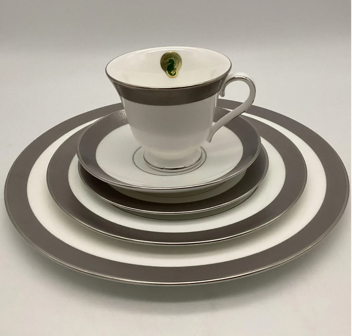 Waterford Kells Platinum 5 Piece Place Setting New In Box1