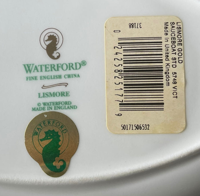 Waterford Lismore Gold Gravy Underplate1