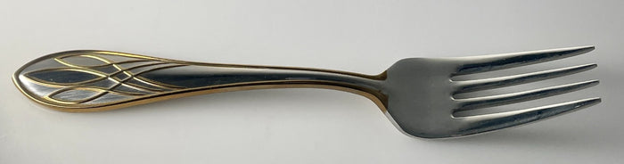 Waterford Lismore Gold Stainless Salad Fork 7 1/8" Korea0
