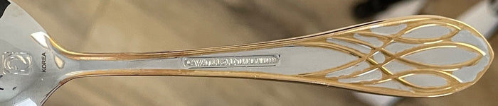 Waterford Lismore Gold Stainless Teaspoon 6 3/8" Korea3