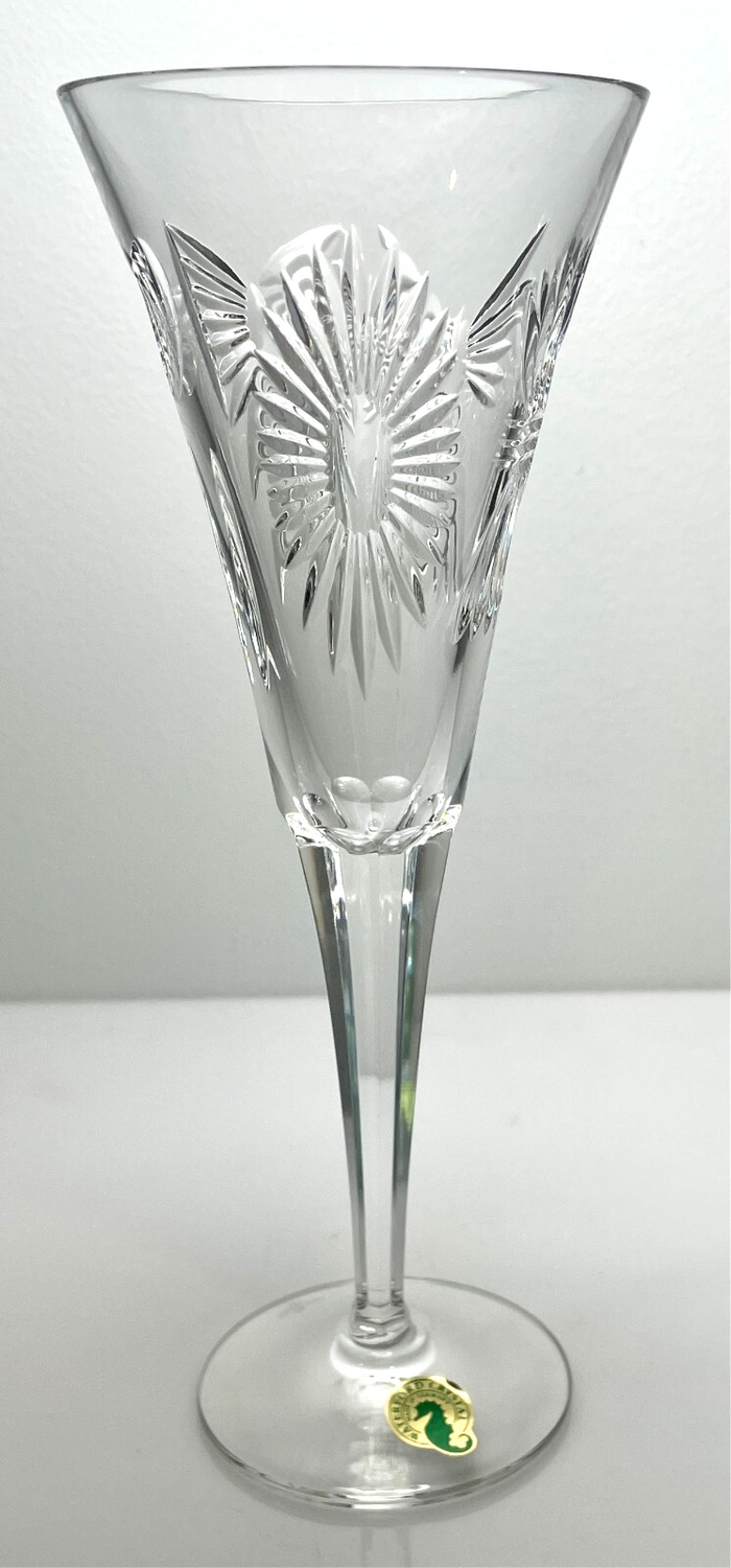 Waterford Millennium Continental Fluted Champagne 5 Toasts 9 1/4"0