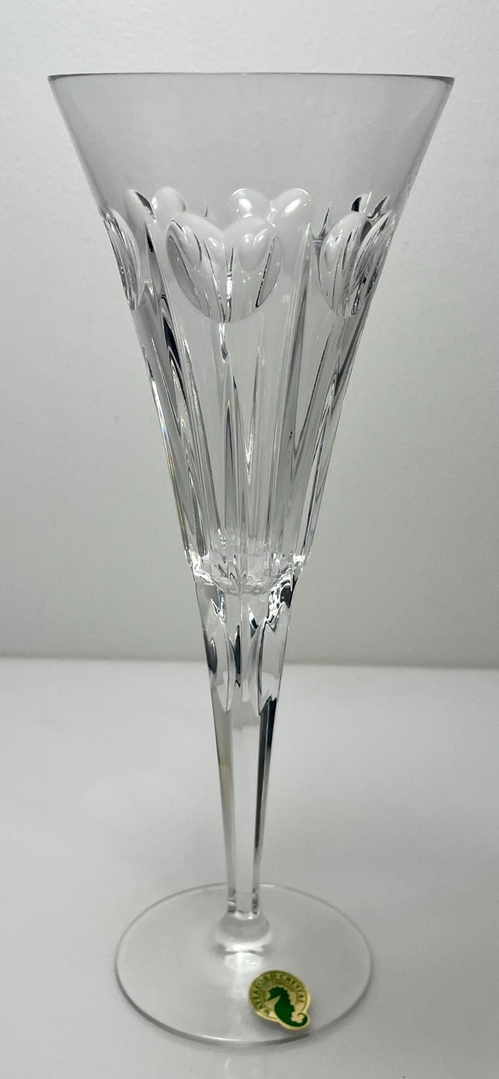 Waterford Millennium Series Love Cut Stem Champagne Flute 9 1/4"1