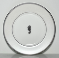 Waterford Seahorse Ivory Bread and Butter Plate 6"0
