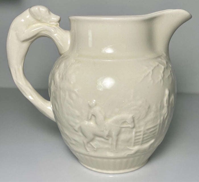 Wedgwood D'Ye Ken John Peel White 5 1/2" Pitcher 24 Ounce1