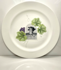Wedgwood Grand Gourmet Wine Salad Plate Cabernet Sauvignon 9 7/8" Silver Oak0