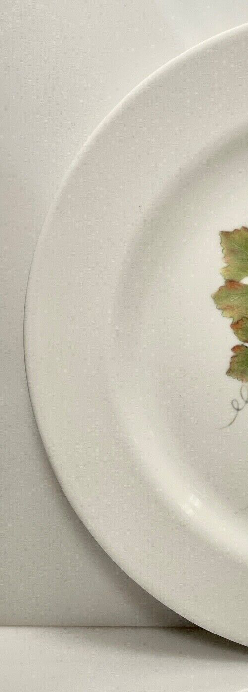 Wedgwood Grand Gourmet Wine Salad Plate Merlot Napa 9 7/8" Sterling Vineyards2