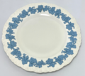 Wedgwood Lavender on Cream Color Salad Plate 8 1/8" Shell Edge0