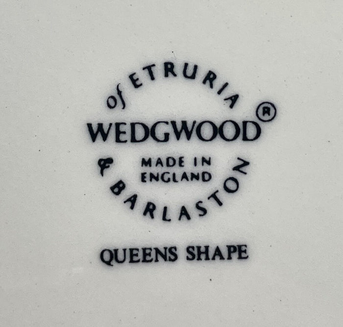 Wedgwood Queens Plain Salad Plate 8 1/4"2