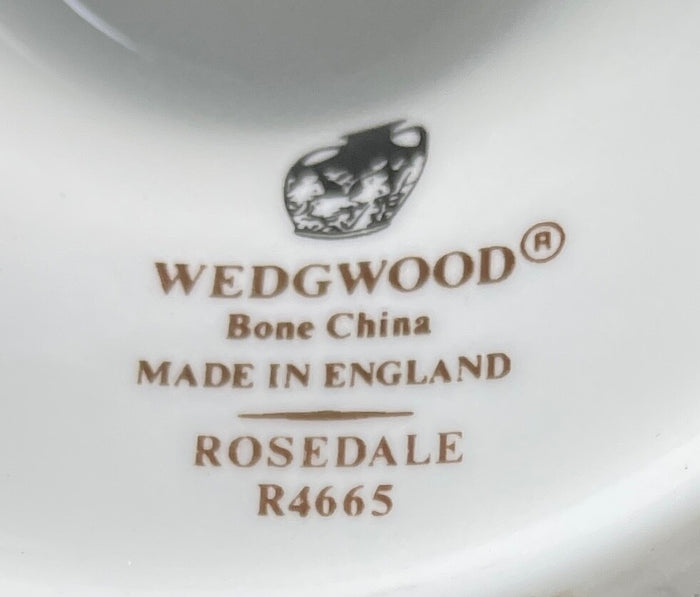 Wedgwood Rosedale Gravy Boat and Underplate2