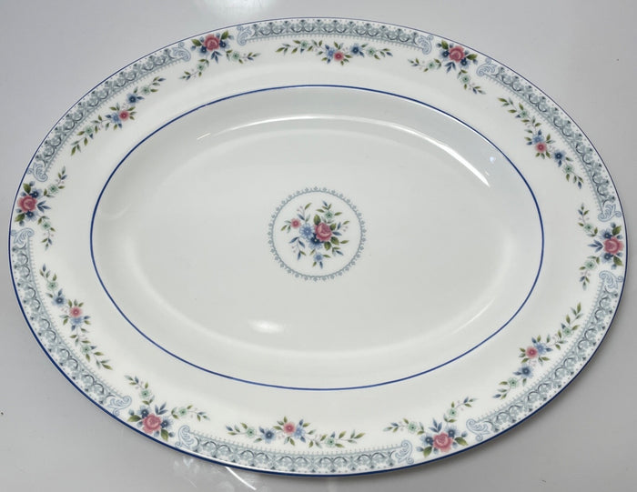 Wedgwood Rosedale Oval Serving Platter 15 3/8"0