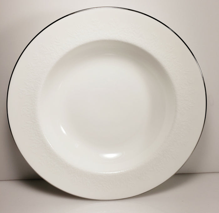 Wedgwood Silver Ermine Traditional Soup Bowl 8"2