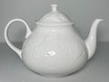 Wedgwood Strawberry and Vine Teapot and Lid 6 1/2" 5 Cup0