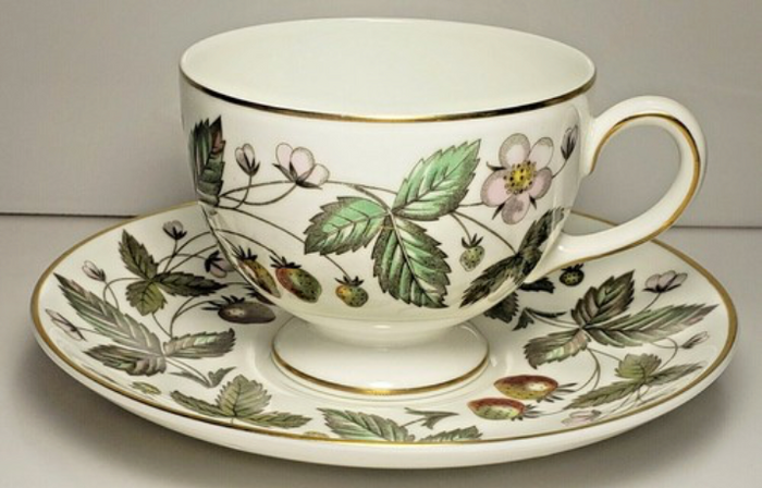 Wedgwood Strawberry Hill Cup and Saucer1