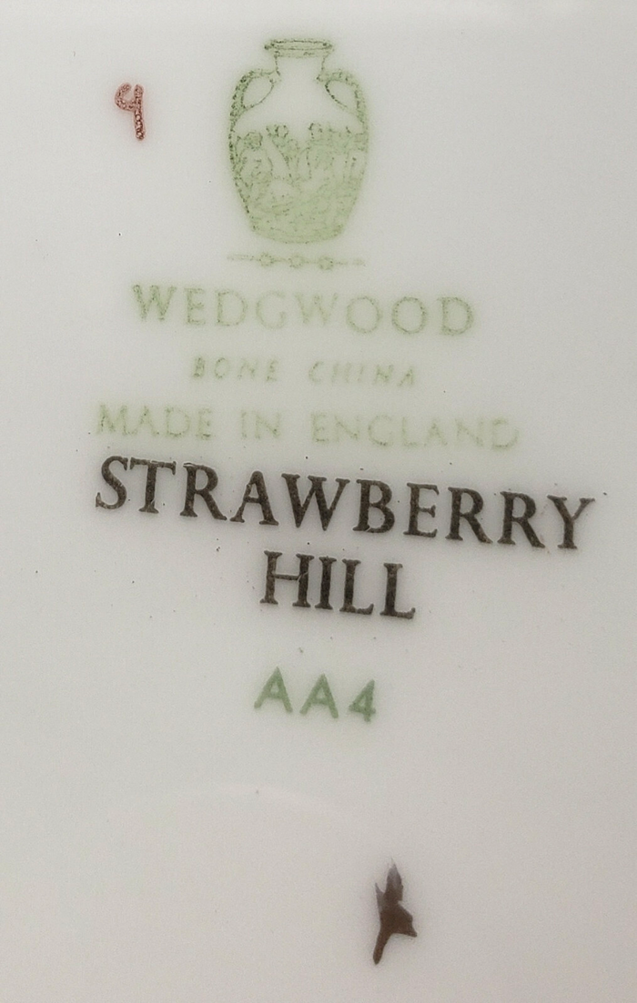 Wedgwood Strawberry Hill Cup and Saucer2