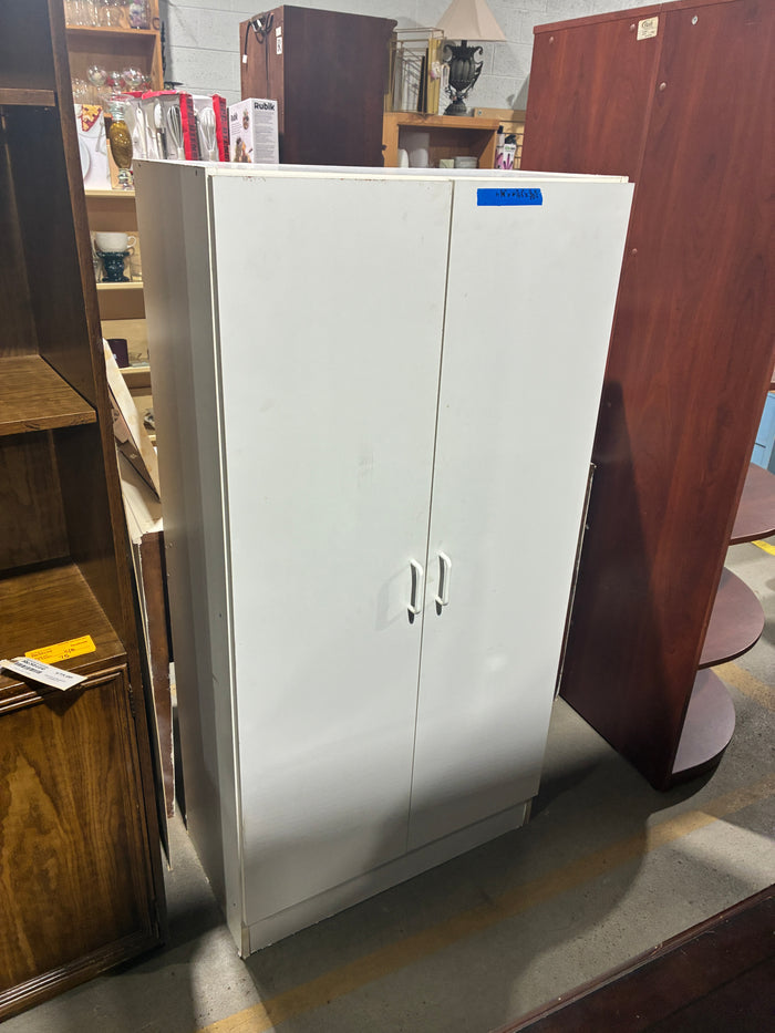 White Storage Cabinet