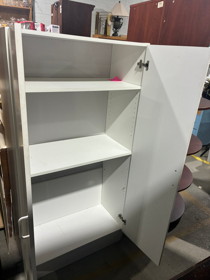 White Storage Cabinet