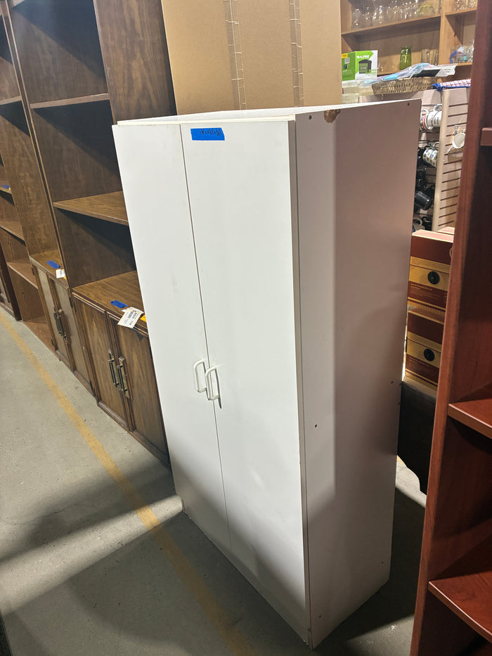White Storage Cabinet