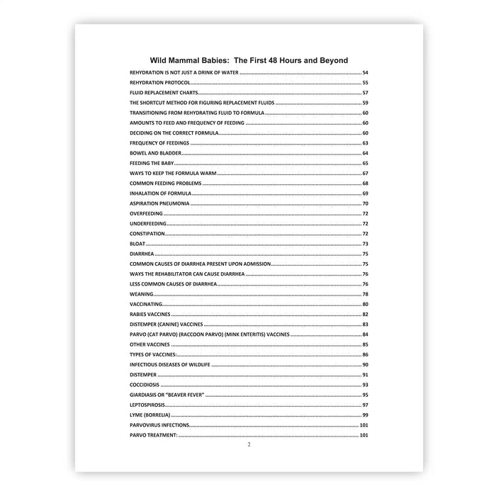 Wild Mammal Babies: The First 48 Hours and Beyond (4th edition)