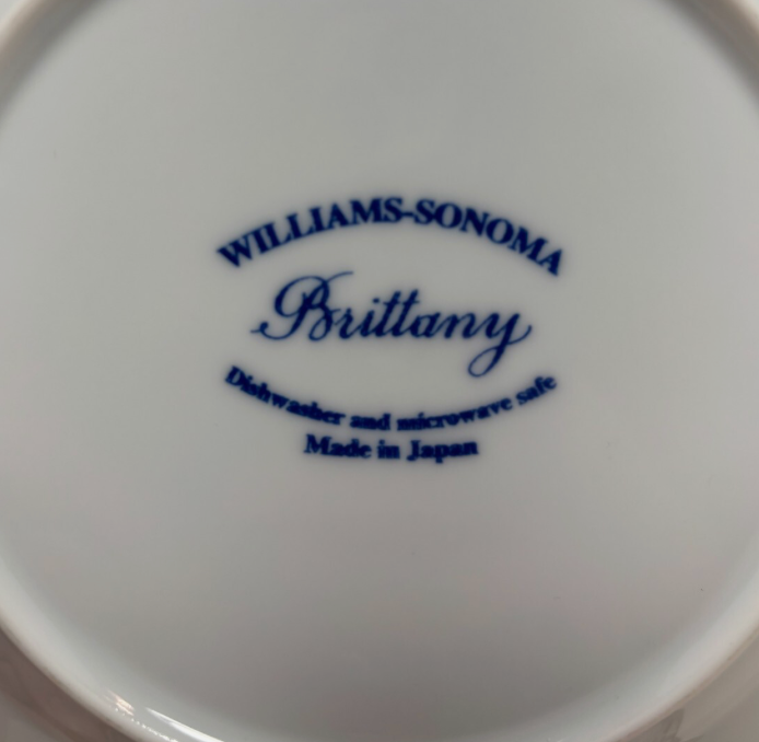 Williams Sonoma Brittany Salad Plate Ducks 7 7/8"1