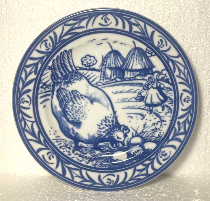 Williams Sonoma Brittany Salad Plate Hen 7 7/8"0