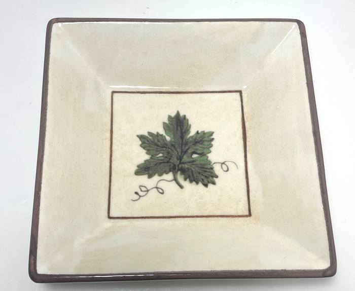 Williams Sonoma Ceramiche Arianna Square Soup Cereal Bowl 8"0
