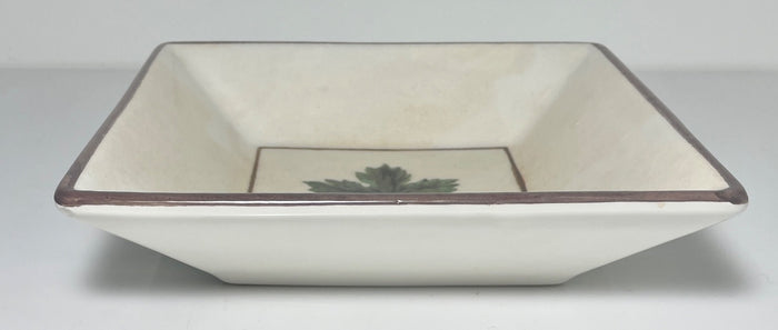 Williams Sonoma Ceramiche Arianna Square Soup Cereal Bowl 8"1