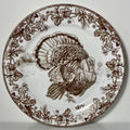 Williams Sonoma Plymouth Turkey Toile Dinner Plate 10 1/2"0