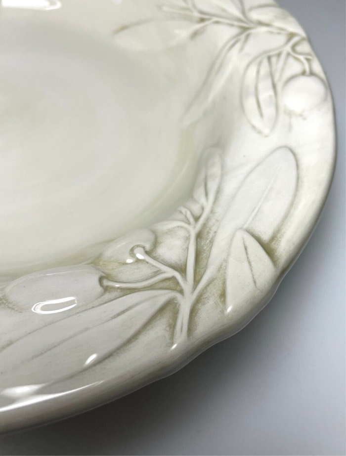 Williams Sonoma Tuscan Olive Soup Pasta Bowl 9 3/4"2