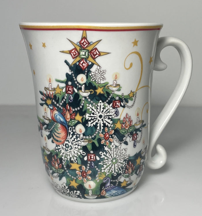 Williams Sonoma Twas The Night Before Christmas Christmas Tree Mug 4 5/8"0