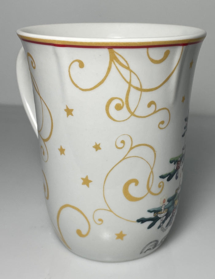 Williams Sonoma Twas The Night Before Christmas Christmas Tree Mug 4 5/8"1