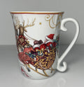 Williams Sonoma Twas the Night Before Christmas Mug 4 5/8" Sleigh0