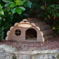 Wooden Hedgehog & Guinea Pig Outdoor Shelter
