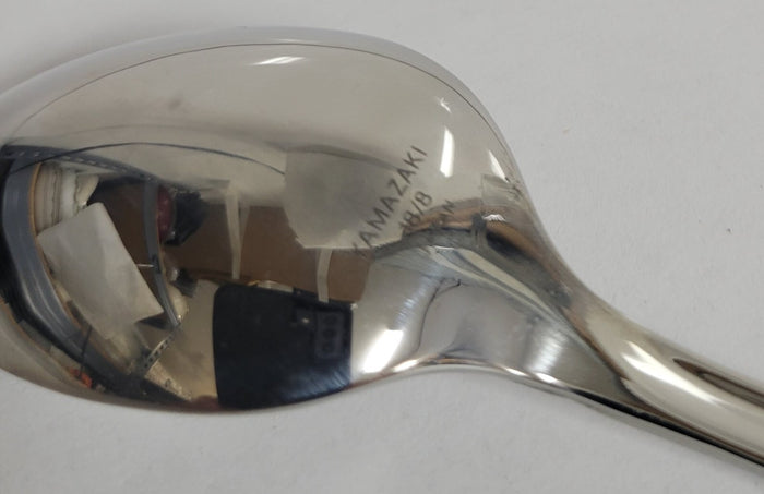 Yamazaki Cove Kimberly Mcspars Glossy Stainless Serving Spoon 9 7/8"2